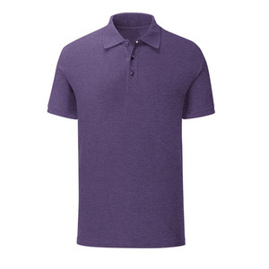 Tela de Punto de Lujo, 100% Algodón, Resistente a las Arrugas, de Manga Corta, Color Puro, para Camisas de Hombre - Product Image 2