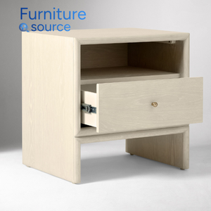 Mesita de Noche Moderna y Ecológica de Precio Directo, Compacta, con 2 Cajones de Almacenamiento para Dormitorio, Hotel, Villa, Hogar, Vietnam - Product Image 2