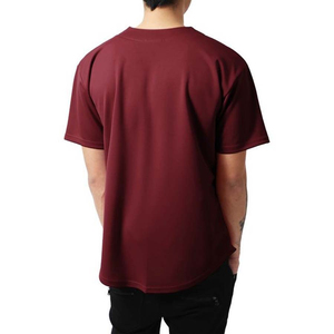 Camiseta de Béisbol Personalizada Unisex Negra Legend, 100% Poliéster, Estilo Hip Hop de los 90, con Botones, Manga Corta, Transpirable - Product Image 5