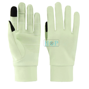 Gants de course d'hiver pour hommes et femmes – Gants de sport thermiques coupe-vent et compatibles avec les écrans tactiles, avec grip antidérapant pour la course à pied et le cyclisme - Product Image 1