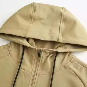 Conjunto Deportivo de 2 Piezas para Hombre, Talla Grande, con Capucha, de Forro Polar Técnico, para Otoño, con Logotipo Personalizado al por Mayor - Product Image 2