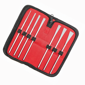 7 Pcs Sheehan Osteotome Set 215mm Straight Tips Hexagon Handle Stainless Steel Manual Orthopedic Surgical Kit By <b>Blush</b> Surgical - Product Image 1