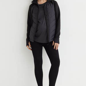 Chaqueta Acolchada Estilo Blazer Impermeable para Mujer, Relleno de Algodón de Alta Calidad, Ligera, con Capucha Desmontable - Product Image 1