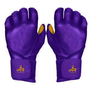 Anti Slip <b>Grip</b> Baseball Batting Gloves For Fast Swing <b>Control</b> With Soft Palm Support Breathable Fabric And Daily Practice Use - Product Image 2