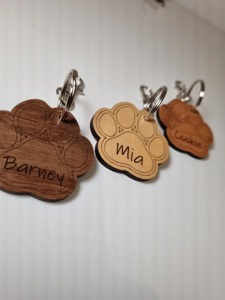 Flat Surface Wooden <b>Key</b> <b>Chains</b> Modern Style Wooden <b>Key</b> <b>Chains</b> Solid Color Wooden <b>Key</b> <b>Chains</b> Custom Factory Wholesale Item Wooden - Product Image 5