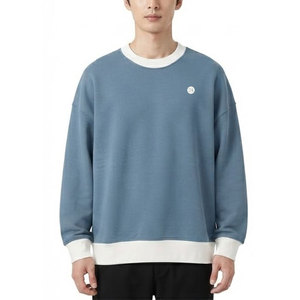 Sweat-shirt décontracté épais pour homme, style streetwear, pour un usage quotidien, avec un design moderne et simple, coupe confortable, sensation de chaleur et style facile à porter. - Product Image 1