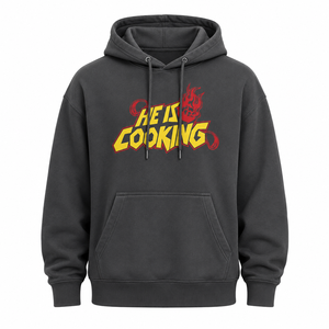 Sweat-shirt à capuche gris imprimé personnalisé pour homme, coupe classique, molleton décontracté, logo imprimé sur le devant, unisexe, streetwear d'hiver - Product Image 6