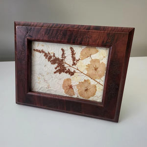 Cadre photo en bois artisanal élégant, style classique moderne rustique, décoration intérieure, fabrication artisanale, cadre en bois écologique de haute qualité - Product Image 2