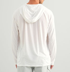 เสื้อฮู้ดดี้ตกปลาสำหรับฤดูหนาว ไซส์พลัส ผลิตจากโพลีเอสเตอร์รีไซเคิลแบบสั่งทำพิเศษ ระบายอากาศได้ดี แห้งเร็ว น้ำหนักเบา มีโลโก้ด้านหน้า แขนยาว - Product Image 5