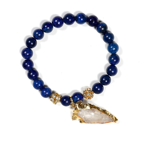 Pulsera de Punta de Flecha de Lapislázuli - Accesorio de Moda de Cristal - Product Image 2