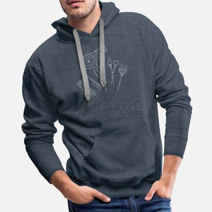 Sweats à capuche pour hommes à séchage rapide avec strass, personnalisables selon votre design, sweats à capuche basiques avec strass, sweats à capuche pour hommes à bas prix avec strass - Product Image 3