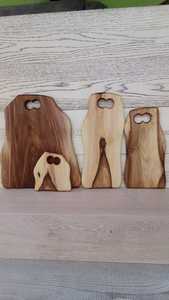 เขียงไม้แบบย้อนกลับพร้อมผิวขอบเรียบ - Product Image 3