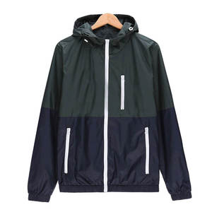 Men's <b>Winter</b> Thick Zipper Canvas Windbreaker Jacket Waterproof & Breathable Hooded Reversible for Cycling Running OEM Service - Product Image 5