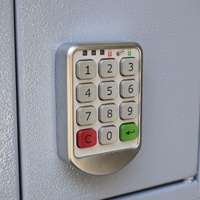 Casier électronique en métal de haute qualité, 20 portes pour usine, école, hôpital, gymnase, hôtel, serrure à mot de passe électronique numérique