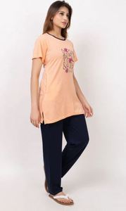 High Quality Summer Casual Women's Cotton Nightwear Set Quick Dry Elastic Waist Daily Indoor Wear & Relaxation India Bulk Price - Product Image 5