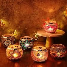 Porte-bougies ronds pour bougies chauffe-plat LED, porte-bougies décoratifs en verre pour la décoration de la maison - Product Image 4