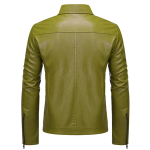 Vestes en cuir véritable pour hommes, de haute qualité, nouvelle mode, fabriquées en usine au Pakistan, personnalisées, élégantes, formelles, brodées, imperméables - Product Image 4