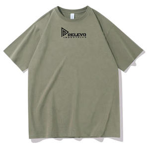 Camisetas Personalizadas con Serigrafía para Hombre, 200g, Algodón Transpirable, Cuello Redondo, Manga Regular, Camiseta Estampada 100% Algodón Jersey - Product Image 4