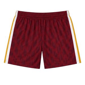 Unisex <b>Burgundy</b> Gold Lacrosse <b>Shorts</b> Polyester Lightweight Athletic Uniform Team Sports Wear Training Match Apparel - Product Image 2