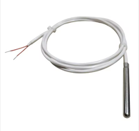 Capteur de température RTD GAIMC GTS300 en acier inoxydable 1/2/3/4/5M Pt100 Pt1000 à 2 ou 3 fils pour centrales électriques