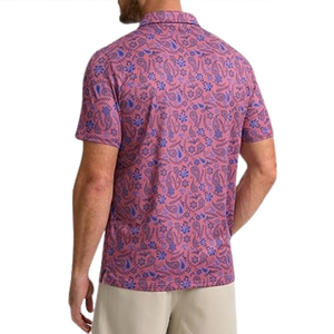 Polo homme d'été européen de haute qualité à manches courtes, tissu épais, couleur unie, t-shirt décontracté pour homme - Product Image 3