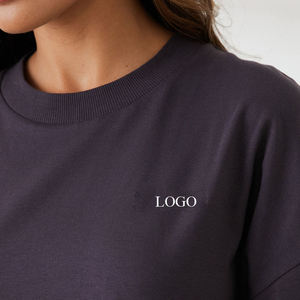 Sweat-shirt confortable personnalisé en usine, vêtements de sport Active Karma, t-shirt en coton épais surdimensionné - Product Image 6