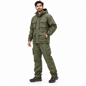 Traje Impermeable para Motocicleta, Chaqueta con Capucha y Pantalones de 2 Piezas, Ropa de Trabajo para Exteriores, Ropa Impermeable, Logotipo Personalizado, Proveedor Mayorista OEM ODM - Product Image 3