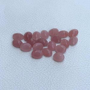 4x6mm Naturel Goyave Quartz À Facettes Ovale Coupe Top Qualité Semi Précieux Pierres Précieuses En Vrac À La Main Pour La Fabrication De Bijoux En Gros - Product Image 3