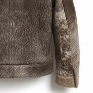 Chaqueta de Cuero Acolchada de Piel de Vaca Personalizada de Alta Calidad con Botones y Cierre de Cremallera, Transpirable, Ecológica, de Capa Gruesa para Invierno 2026 - Product Image 6