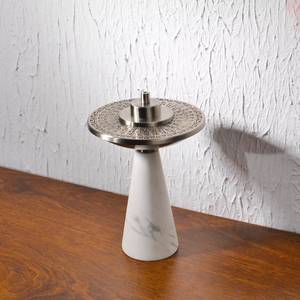 Brûleur d'encens conique moderne en acier inoxydable durable avec bassin perforé pour charbon et oud - Product Image 6