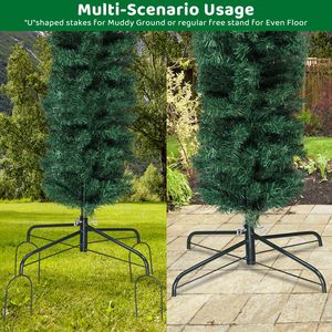 Arco Decorativo per Matrimoni in PVC 240*40*260cm con 1650 Rami, Arco Verde per Decorazioni Natalizie e Festive - Product Image 5