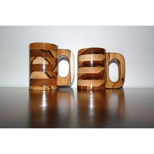 Vaso de Madera Natural para Usuarios Ecológicos, Accesorio de Estilo de Vida Sostenible - Product Image 3