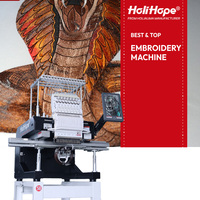 Machine à broder informatisée 3D HOLIHOPE HOLIAUMA à 15 aiguilles et une tête, garantie 10 ans, dépassant la machine à broder Brother
