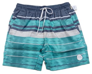 Shorts de bain pour hommes à cordon de serrage, 100% polyester, séchage rapide, impression de logo personnalisé, couleur changeante - Product Image 4
