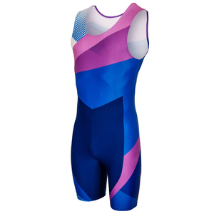 ACTIVE SPORTSWEAR Nuevo Diseño Personalizado de Uniforme de Remo 100% Poliéster 180g de Secado Rápido Transpirable con Estampado por Sublimación para Hombre - Product Image 1