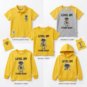 Camiseta de Algodón de Cuello Redondo y Manga Corta para Hombre, con Estampado de Personaje Robot, Color Personalizado, Impresión por Transferencia de Calor, Tela de 180g, Estilo Casual - Product Image 6
