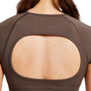 Top Deportivo Corto sin Costuras para Mujer, Transpirable, Elástico, para Yoga, Ejercicio, Gimnasio, Entrenamiento, Ropa Deportiva Cómoda y de Alto Rendimiento - Product Image 6