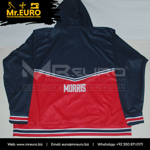 Custom Sublimation Print Eco-Friendly 350g <b>Men</b> Hoodie Drawstring Kangaroo Pocket Sporty <b>Pullover</b> Customized Colors - Product Image 4