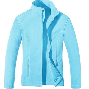 Veste en polaire sherpa de couleur marron pour homme et femme, imperméable, coupe-vent, col montant, veste d'hiver pour les voyages et les activités de plein air - Product Image 4