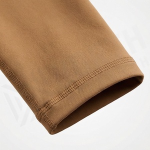 ชุดโยคะคุณภาพพรีเมียมสำหรับผู้หญิง สีพื้นแบบกำหนดเอง ไซส์พลัส ออกแบบโลโก้ได้ตามต้องการ ระบายอากาศได้ดี อุปกรณ์ออกกำลังกาย - Product Image 6