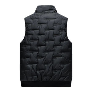 เสื้อกั๊กพัฟเฟอร์บุขนเป็ดคุณภาพสูงสำหรับผู้ชายแบบหนาไม่มีแขน มีฮู้ด ราคาขายส่ง - Product Image 2