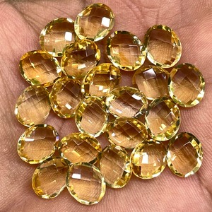 Natural <b>Citrine</b> Oval Briolette Cut 11mm 9mm Golden <b>Citrine</b> Stone Loose Gemstones Wholesale Price Bulk Lot For Jewelry Making - Product Image 4