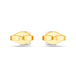 Boucles d'oreilles en or massif 14K 9K 10K 18K avec diamants de laboratoire certifiés IGI, fabricant de bijoux fins éthiques RJC ODM OEM, vente en gros EA501902 - Product Image 4