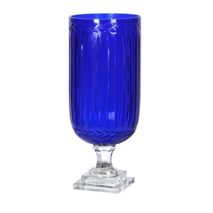 Floreros de cristal hechos a mano personalizados en forma de vidrio soplado para la decoración del hogar y la boda en precio al por mayor - Product Image 1
