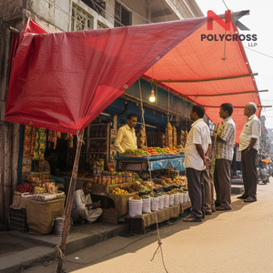 Lona de Vendedor Extra Gruesa, Resistente a los Rayos UV, para Puesto de Mercado Callejero, para Uso Comercial - Product Image 5