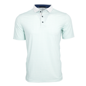 Chemise rose à manches courtes pour homme, 100 % polyester, couleur unie, tissu tricoté, coupe décontractée, boutonnée, séchage rapide - Product Image 3