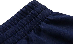 Conjunto Deportivo de 2 Piezas para Hombre, Invierno, Corte Ajustado, Transpirable, Secado Rápido, Bloques de Color Blanco y Azul Neny, con Pantalones a Juego - Product Image 2