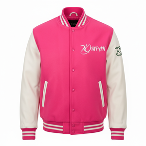 High End Winter Varsity <b>Jacket</b> Hooded Eco-Friendly Breathable Polyester/Cotton Blend Front Logo Custom Brand Unisex - Product Image 1