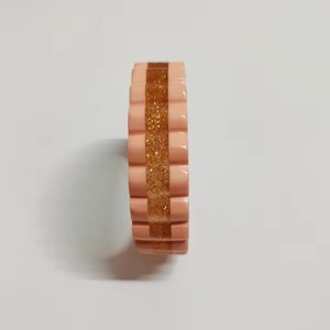 Minimal Resin <b>Bracelet</b> Clear Smooth Design Lightweight Comfortable Everyday Use by altamash crafts - Product Image 2