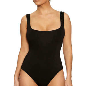 Custom Logo High-quality breathable women's <b>shapewear</b>, tummy control effect, plus size seamless thong <b>shapewear</b> - Product Image 1